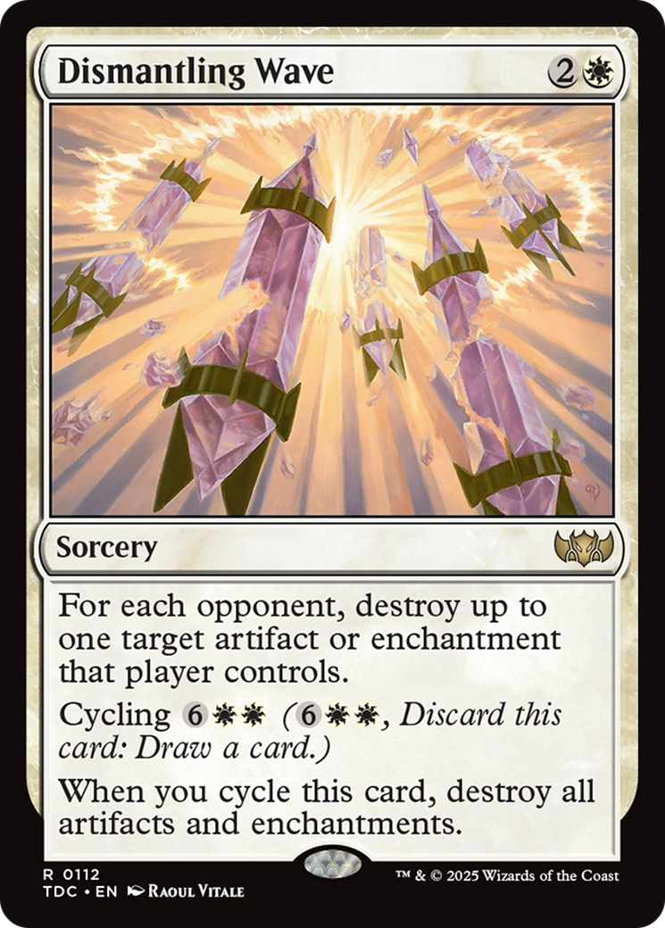 Dismantling Wave [Tarkir: Dragonstorm Commander] 