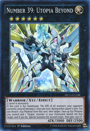 Number 39: Utopia Beyond [MP15-EN188] Super Rare 