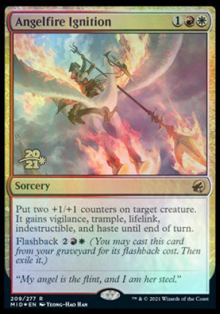 Angelfire Ignition [Innistrad: Midnight Hunt Prerelease Promos] 