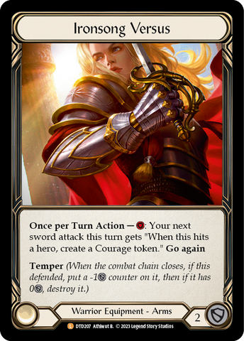 Ironsong Versus [DTD207] (Dusk Till Dawn) Cold Foil 
