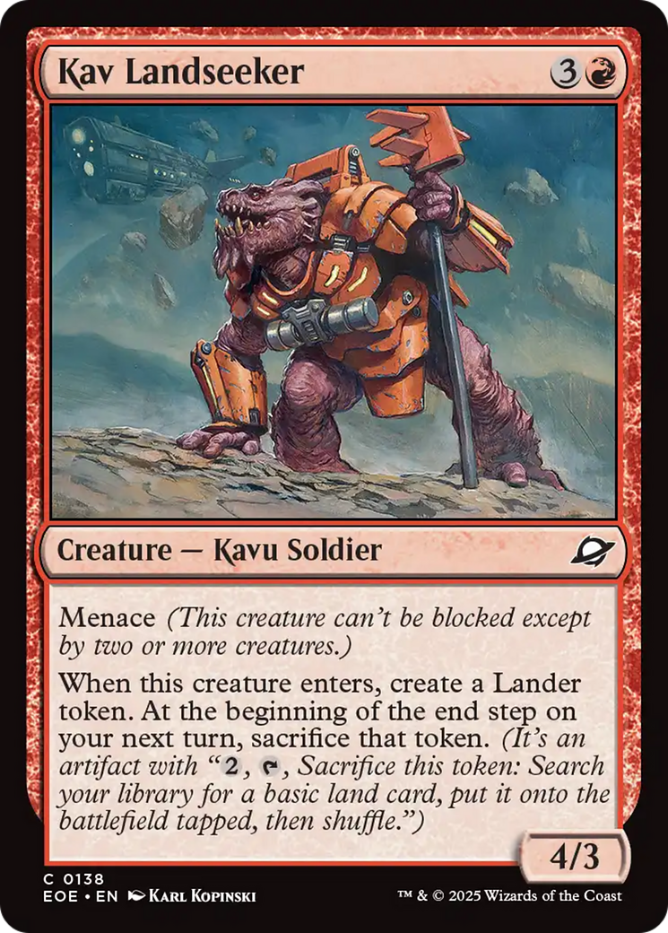 Kav Landseeker [Edge of Eternities] 