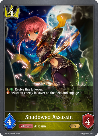 Shadowed Assassin (BP01-029EN) [Advent of Genesis] 