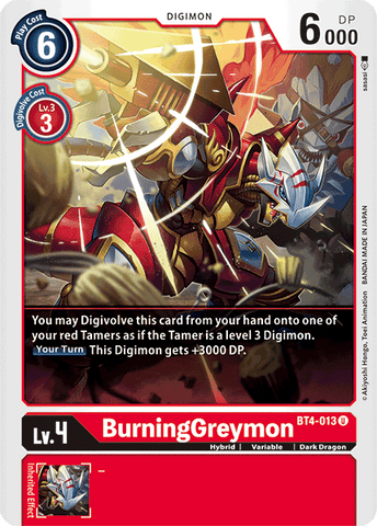 BurningGreymon [BT4-013] [Great Legend] 