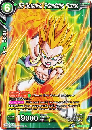 SS Gotenks, Friendship Fusion (BT11-080) [Vermilion Bloodline 2nd Edition] 