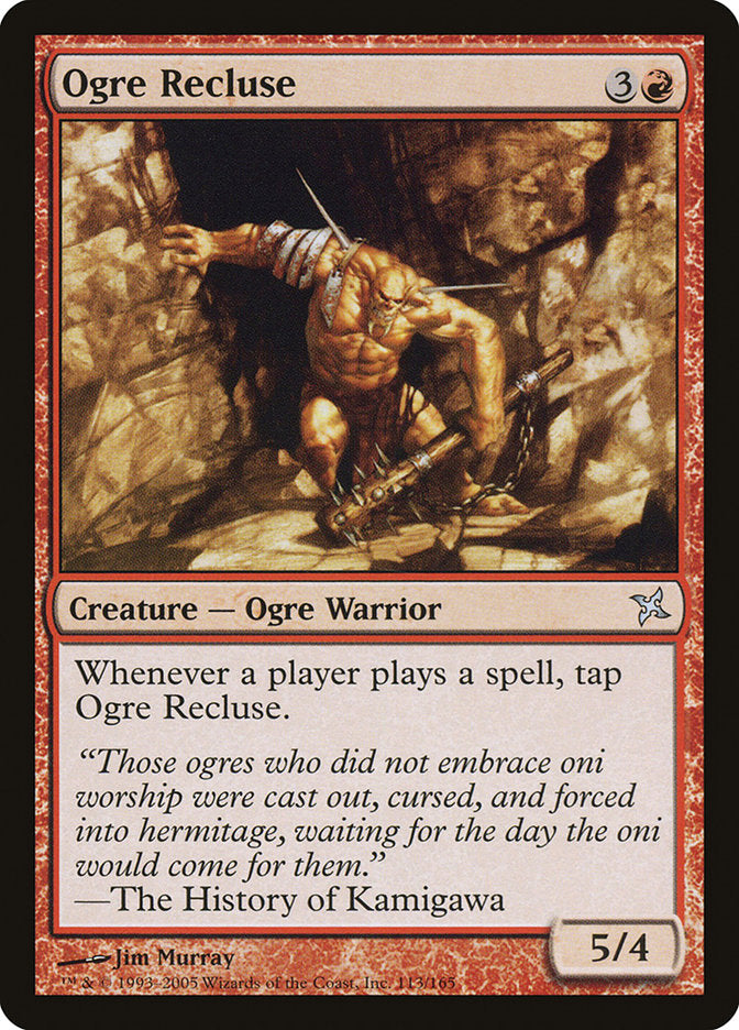 Recluse Ogre [Betrayers of Kamigawa] 