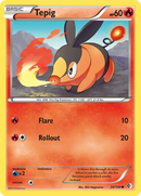 Tepig (24/149) [Black &amp; White: Boundaries Crossed] 