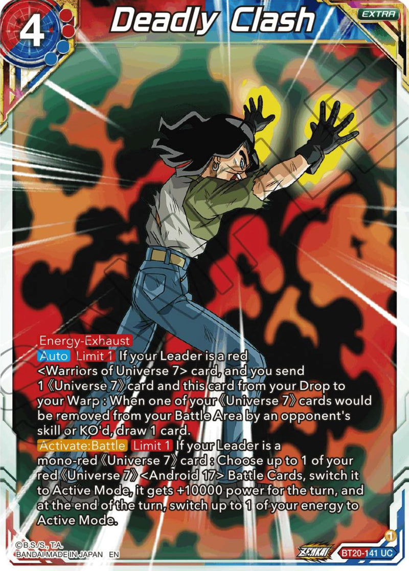 Deadly Clash (BT20-141) [Power Absorbed] 