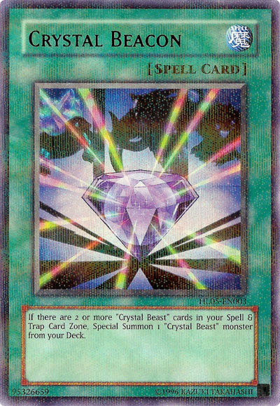 Crystal Beacon [HL05-EN003] Parallel Rare 
