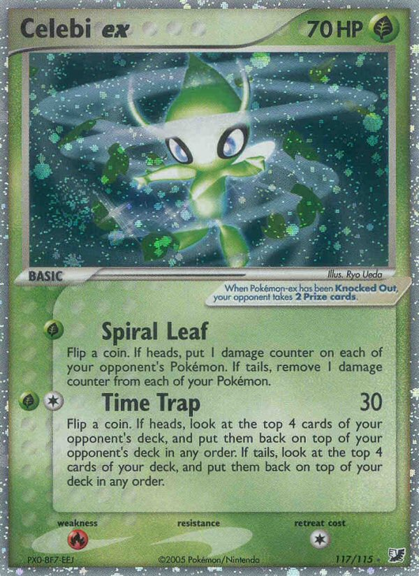 Celebi ex (117/115) [EX: Unseen Forces] 