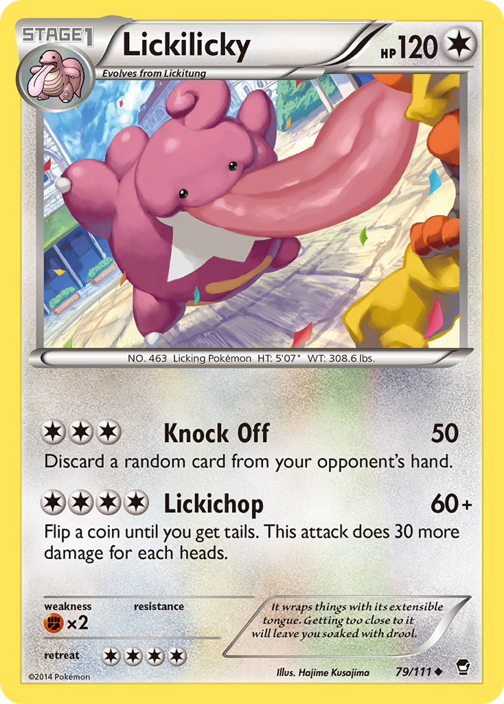 Lickilicky (79/111) [XY: Furious Fists] 