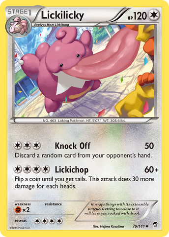 Lickilicky (79/111) [XY: Furious Fists] 