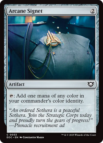 Arcane Signet [Edge of Eternities Commander] 
