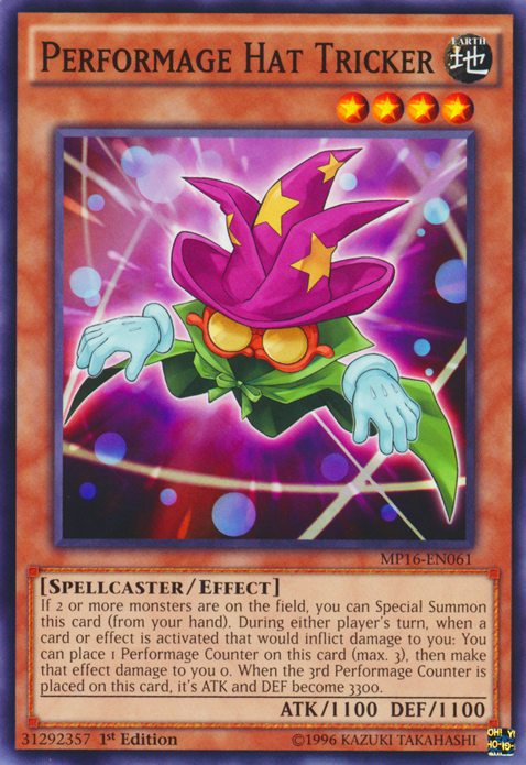 Performage Hat Tricker [MP16-EN061] Common 