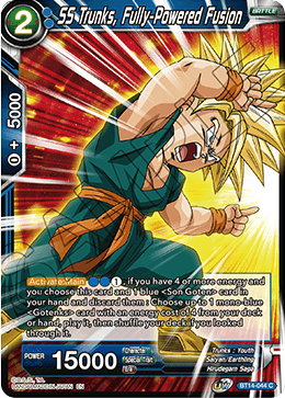 SS Trunks, Fully-Powered Fusion (BT14-044) [Cross Spirits] 