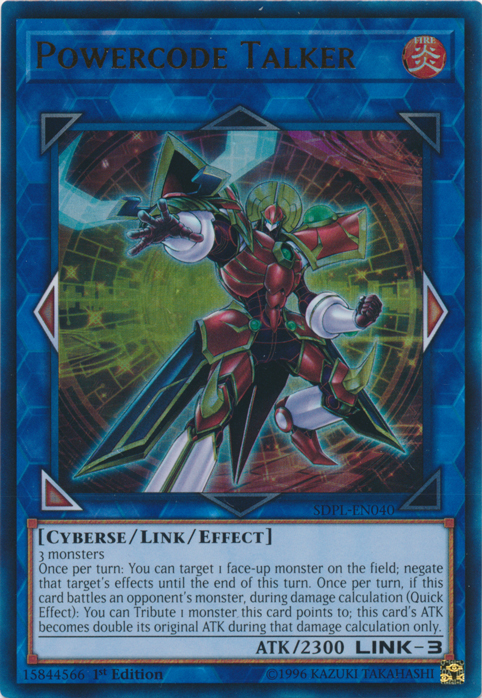Powercode Talker [SDPL-EN040] Ultra Rare 