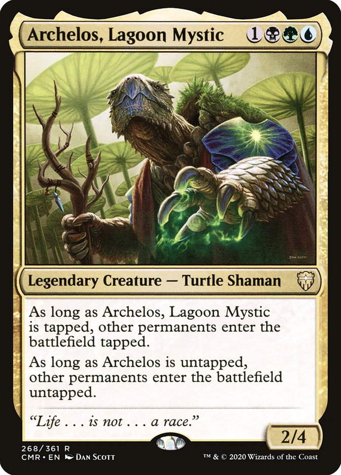 Archelos, Lagoon Mystic [Commander Legends] 