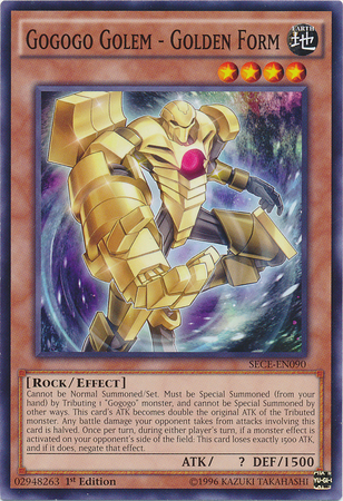 Gogogo Golem - Golden Form [SECE-EN090] Common 