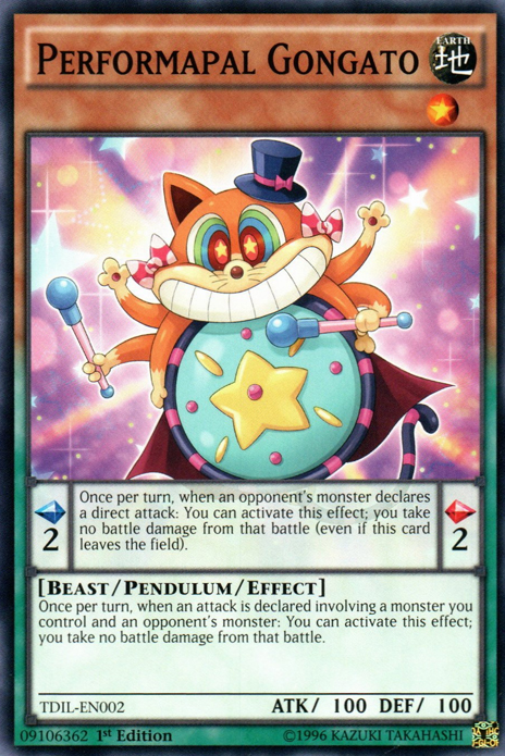 Performapal Gongato [TDIL-EN002] Common 