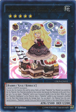 Madolche Puddingcess Chocolat-a-la-Mode [CROS-EN051] Ultra Rare 