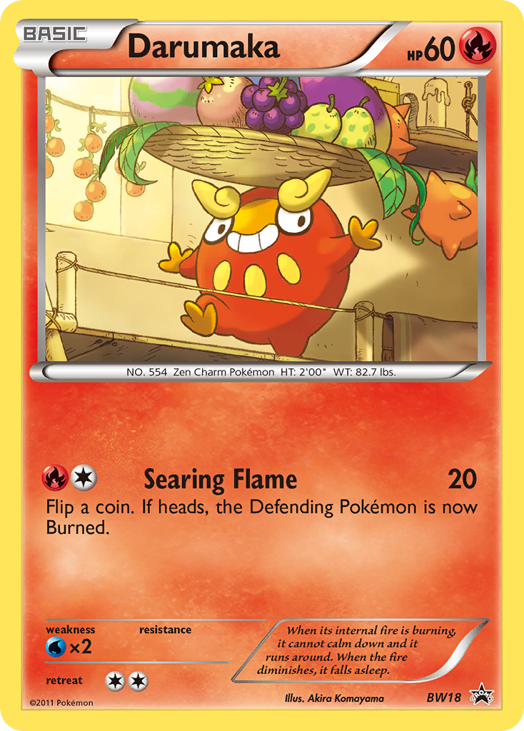 Darumaka (BW18) [Black &amp; White: Black Star Promos] 