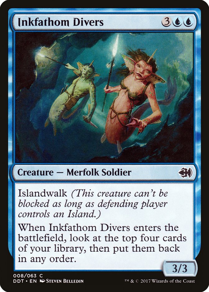 Inkfathom Miscellaneous [Duel Decks: Merfolk vs. Goblins] 