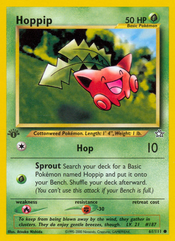 Hoppip (61/111) [Neo Genesis 1st Edition] 