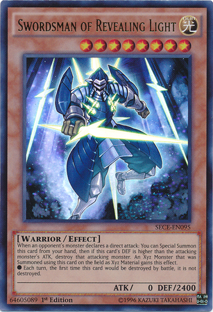Swordsman of Revealing Light [SECE-EN095] Ultra Rare 