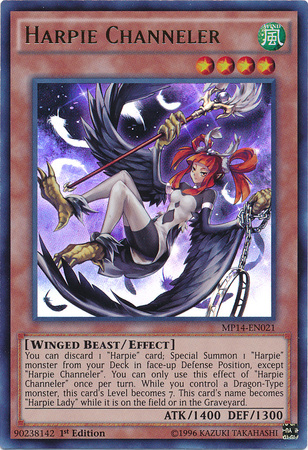 Harpy Channeler [MP14-EN021] Ultra Rare 