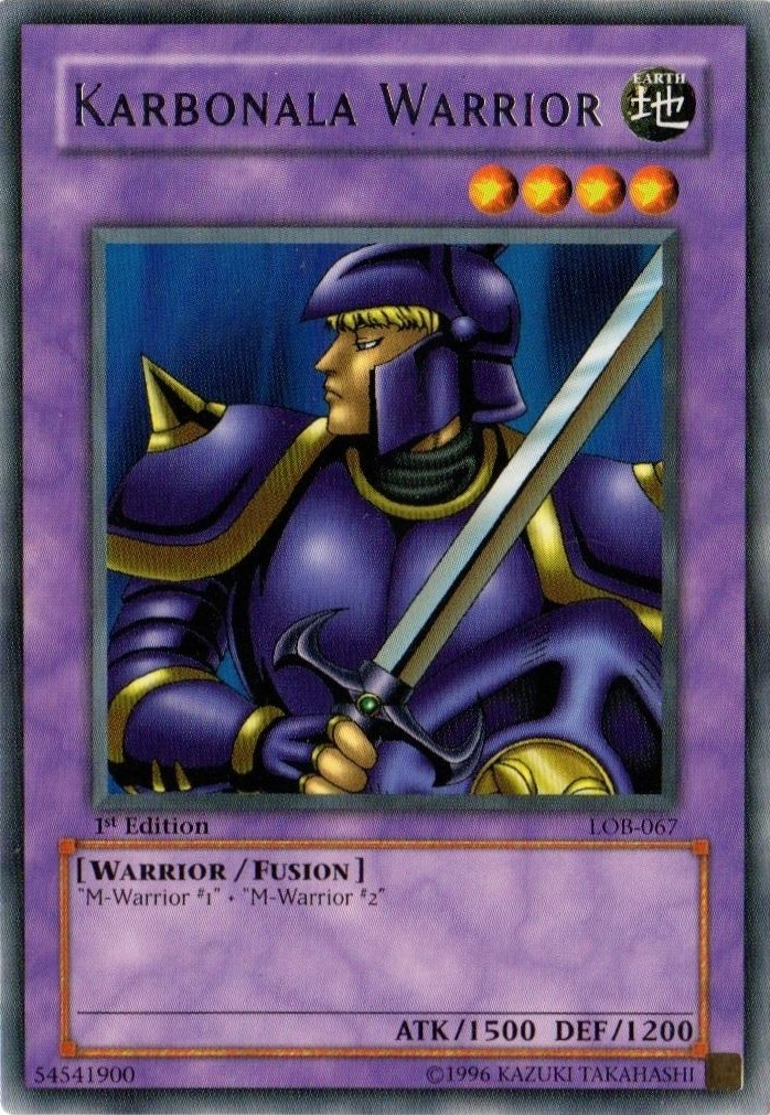 Karbonala Warrior [LOB-067] Rare 