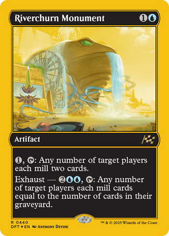 Riverchurn Monument (First-Place Foil) [Aetherdrift] 