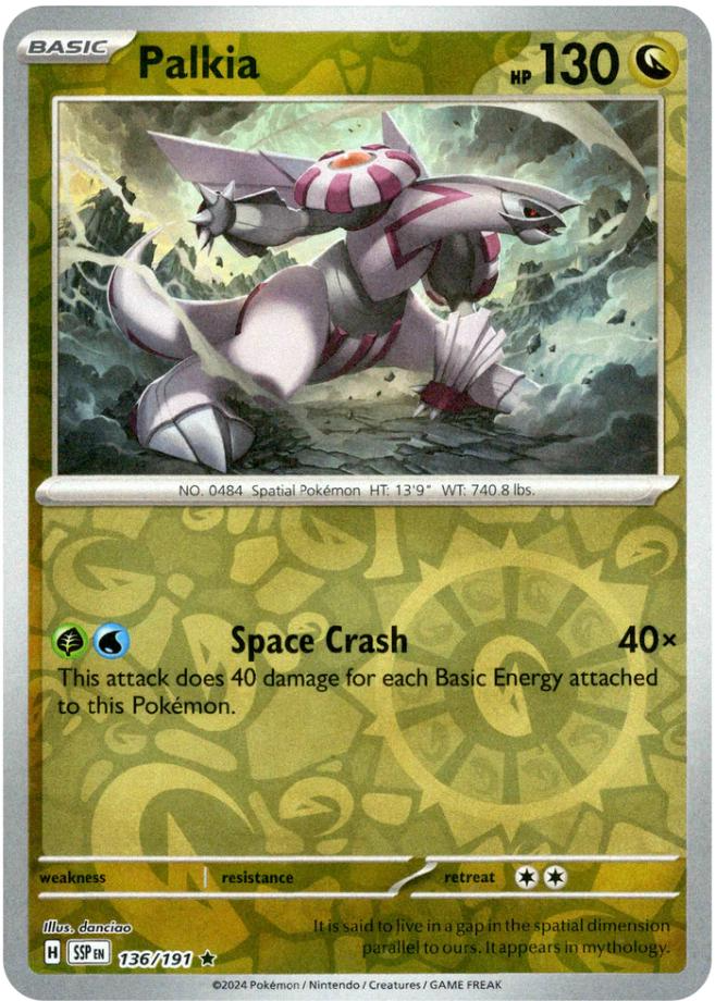 Palkia (136/191) [Scarlet &amp; Violet: Surging Sparks] 