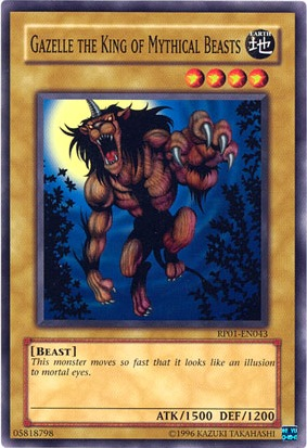 Gazelle the King of Mythical Beasts [RP01-EN043] Common 