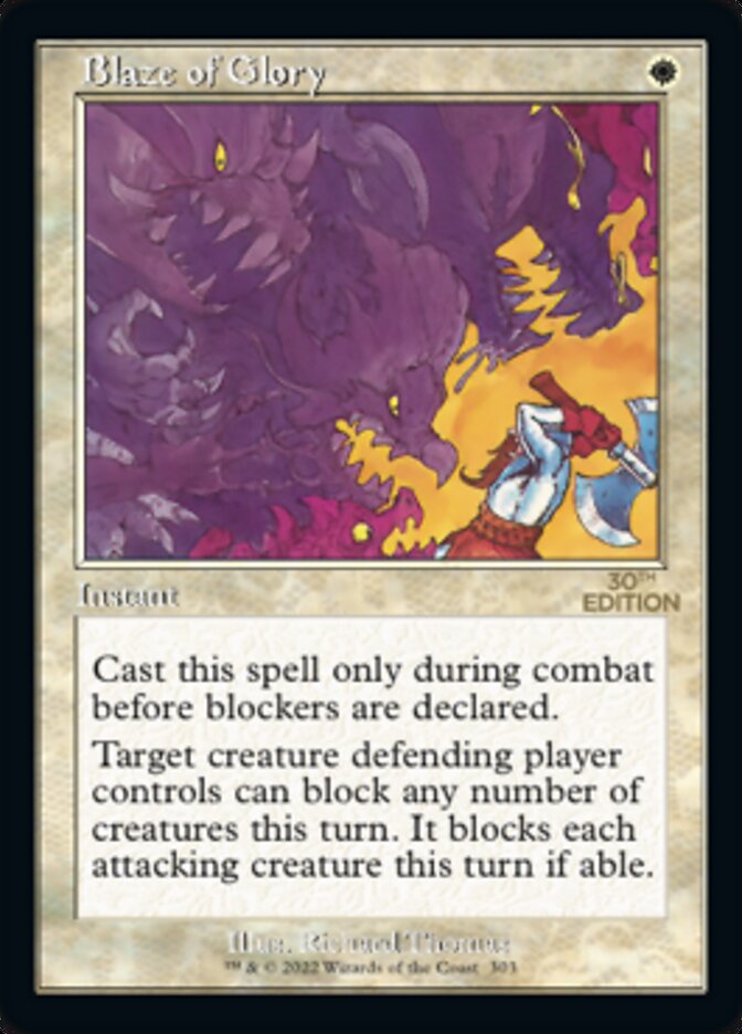 Blaze of Glory (Retro) [30th Anniversary Edition] 