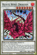 Black Rose Dragon [MGED-EN026] Gold Rare 