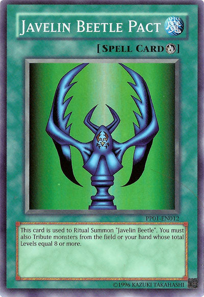 Javelin Beetle Pact [PP01-EN012] Super Rare 