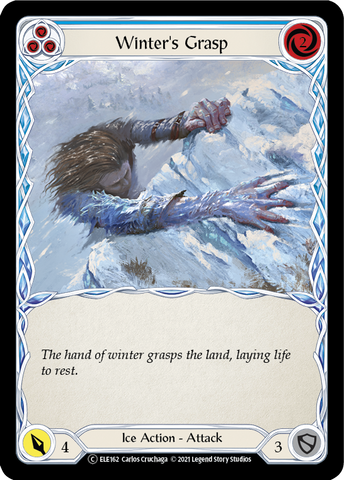 Winter's Grasp (Blue) [U-ELE162] (Tales of Aria Unlimited) Unlimited Normal 