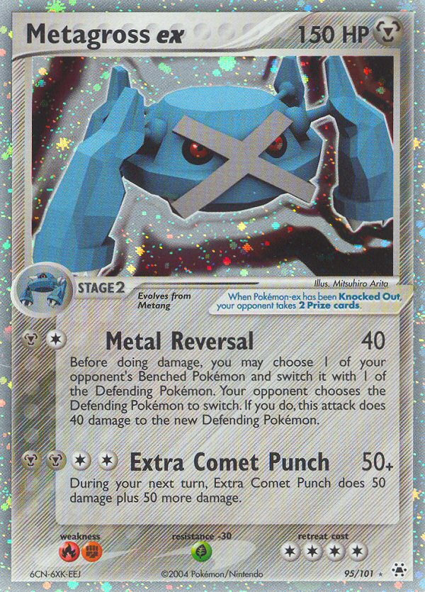 Metagross ex (95/101) [EX: Hidden Legends] 