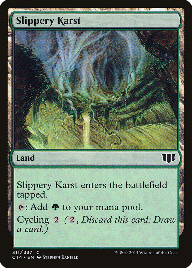 Slippery Karst [Commander 2014] 