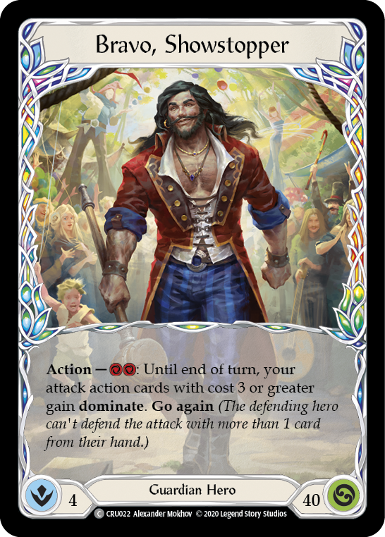 Bravo, Showstopper [CRU022] (Crucible of War) 1st Edition Normal 