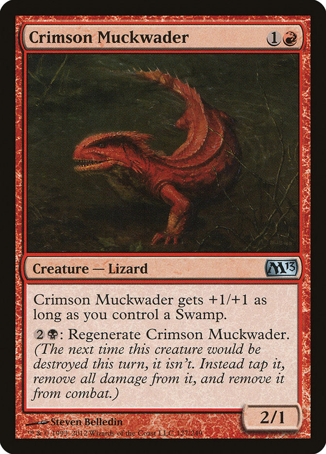 Crimson Muckwader [Magic 2013] 