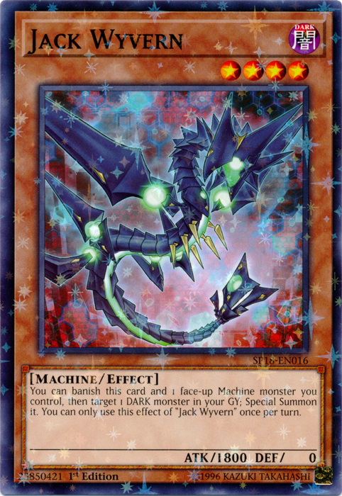 Jack Wyvern [SP18-EN016] Starfoil Rare 