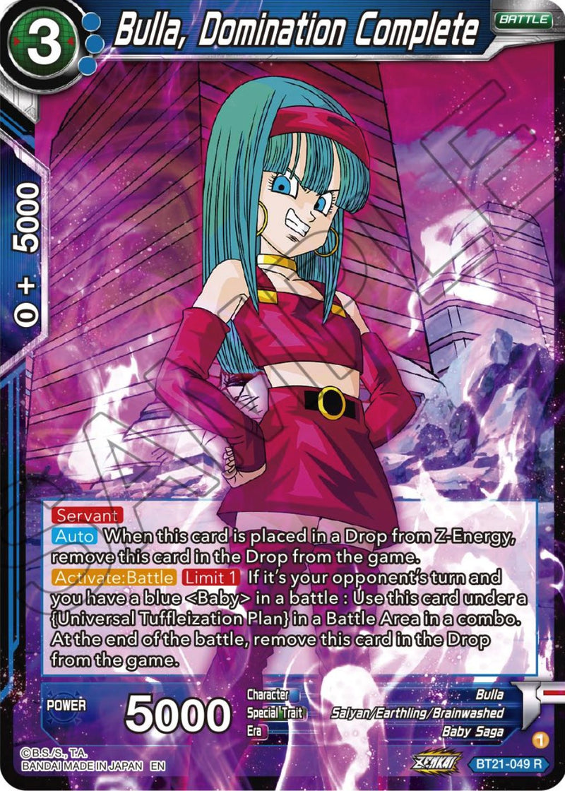 Bulla, Domination Complete (BT21-049) [Wild Resurgence]