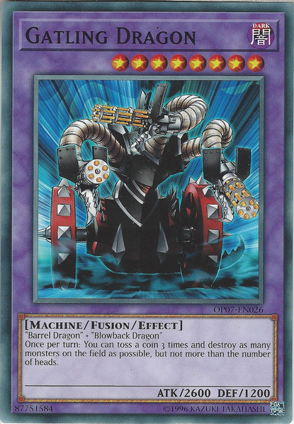Gatling Dragon [OP07-EN026] Common 