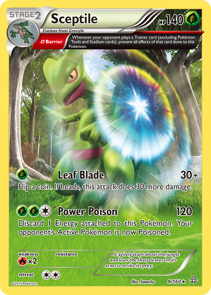Sceptile (9/160) [XY: Primal Clash] 