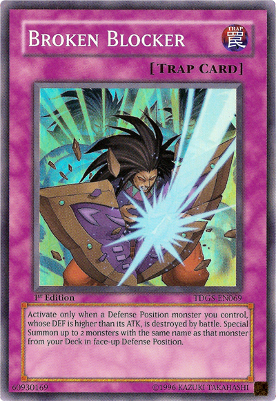 Broken Blocker [TDGS-EN069] Super Rare 