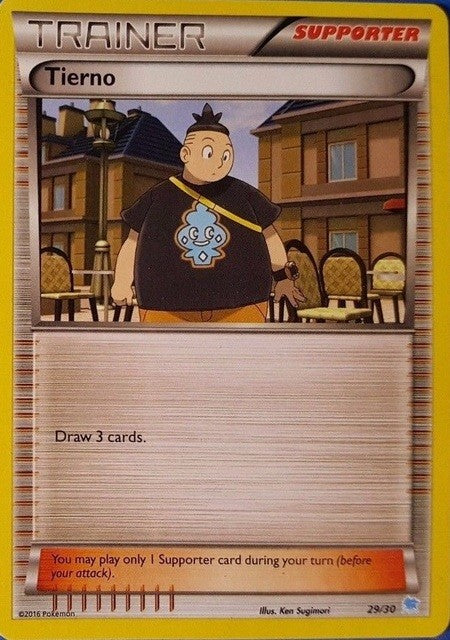 Tierno (29/30) [XY: Trainer Kit 3 - Suicune] 