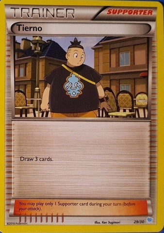 Tierno (29/30) [XY: Trainer Kit 3 - Suicune] 