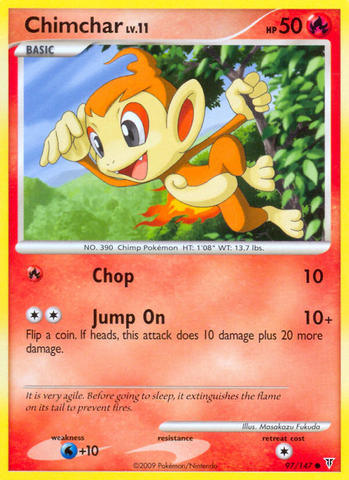 Chimchar (97/147) [Platinum: Supreme Victors] 