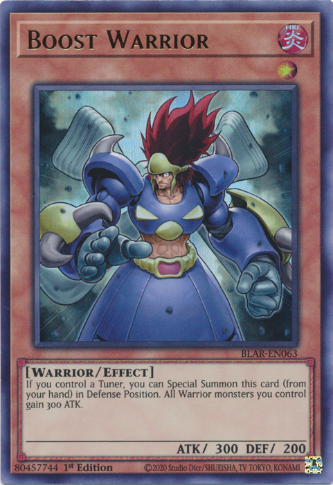 Boost Warrior [BLAR-EN063] Ultra Rare 