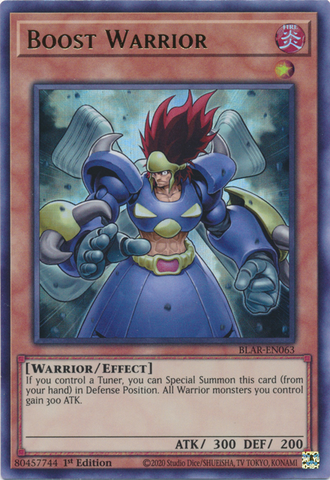 Boost Warrior [BLAR-EN063] Ultra Rare 
